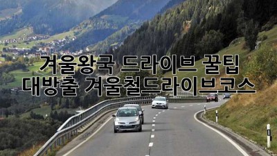 ❄️ 겨울왕국 드라이브 꿀팁 대방출! #겨울철드라이브코스